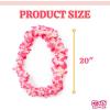 50 Count Hawaiian Leis Necklace Bulk for Kids and Adults – Tropical Luau Hawaii Lays Lei Theme Party Favors Headbands – Holiday Wedding Beach Birthday Christmas Decorations Leis Party Supplies Decor(50 Pack)