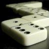 Dominoes Double 6 Jumbo Dot Dominoes Set with Reusable Case – for Families and Kids Ages 12 and