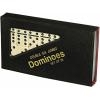 Dominoes Double 6 Jumbo Dot Dominoes Set with Reusable Case – for Families and Kids Ages 12 and