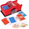 Red Manual Card Shuffler 2 Deck – Fast & Smooth Casino Card Mixer Shufflers for Poker, Rummy, Trading Cards for Family Game Nights, Casino Parties, Poker Game Accessories for Christmas